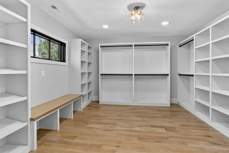 Primary Oversized Closet