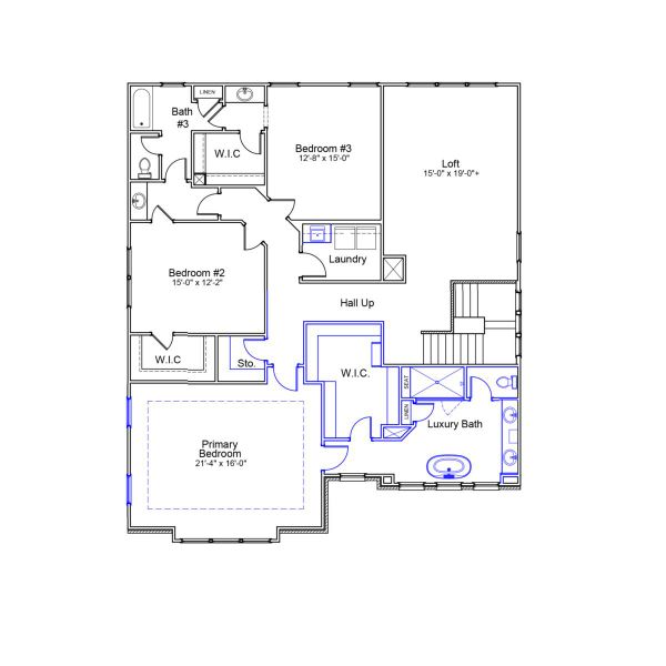 2D floor plan layout of this home in Bens Crossing, Woodruff, SC (Image 3). 2D floor plan layout of this home in Bens Crossing, Woodruff, SC (Image 3).