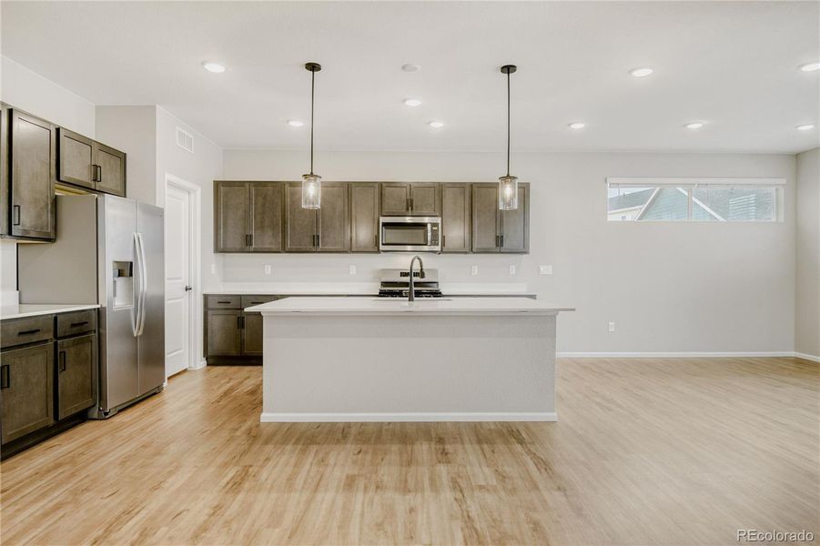 Walls of cabinet space