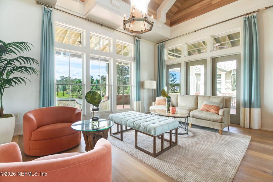Furnished interior view inside a new home in RiverTown, St. Johns (Image 32).