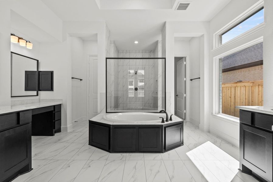 Furnished interior view inside a new home in Dunham Pointe, Cypress (Image 9).