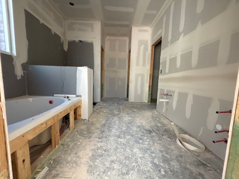 In-progress construction of a new home in Waterford Park, Weatherford, TX (Image 12).