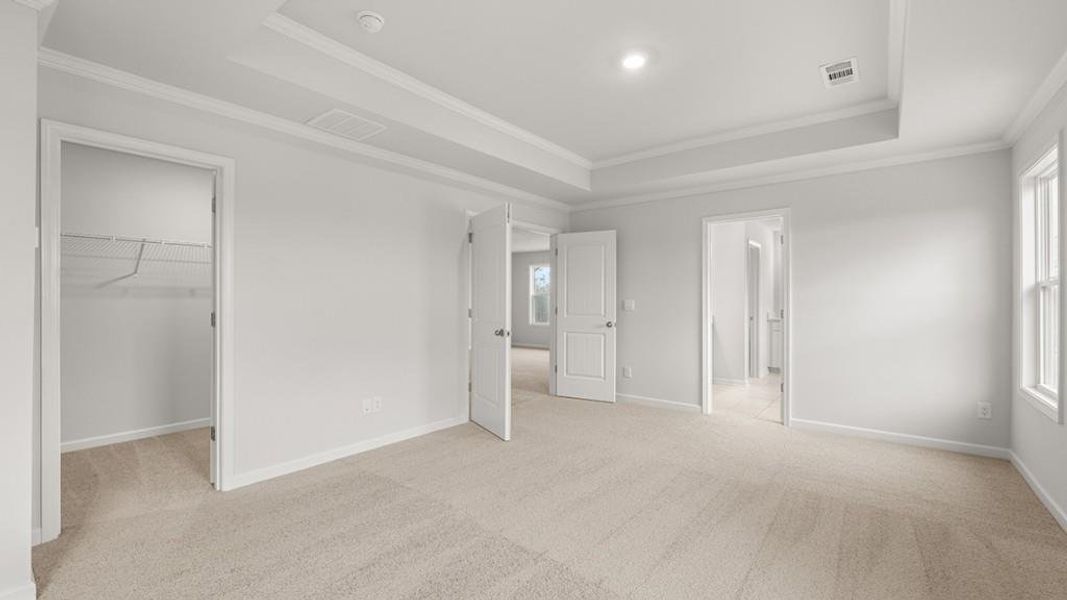 Spacious, unfurnished interior of a new home in Butner Estates, South Fulton (Image 30).