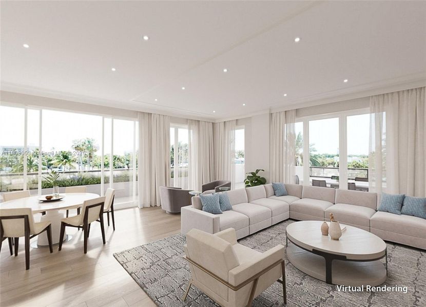 Furnished interior view inside a new home in , Juno Beach (Image 17).