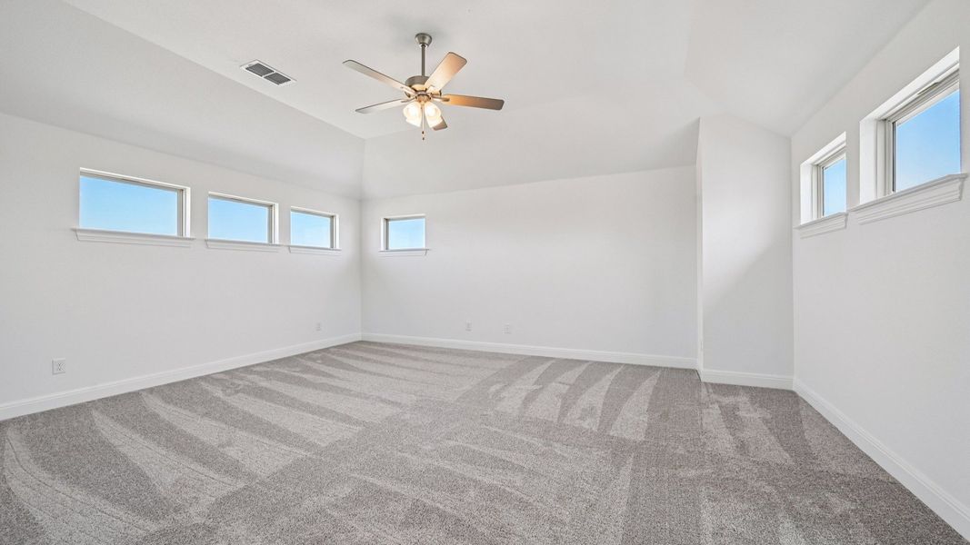 Furnished interior view inside a new home in Flora, Hutto (Image 26).