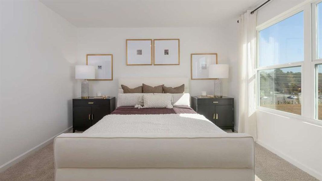 Furnished interior view inside a new home in Mableton Station, Mableton (Image 26).