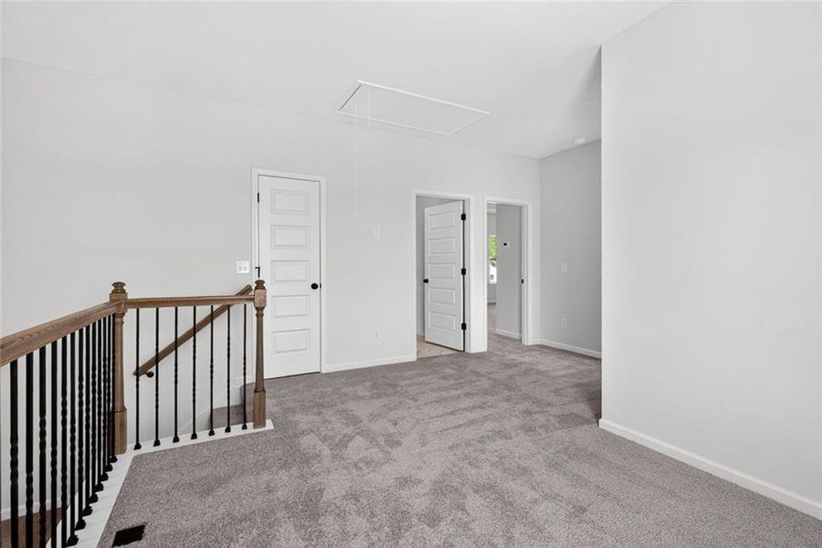 Spacious, unfurnished interior of a new home in The Stiles, Cartersville (Image 22).