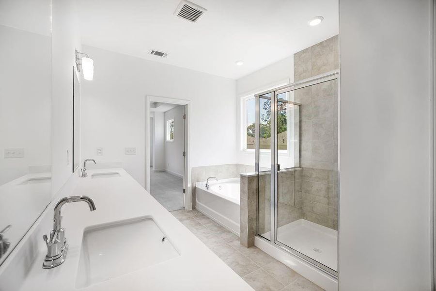 Furnished interior view inside a new home in Bailey Fence, Dacula (Image 13).