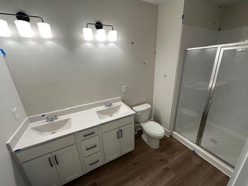 Furnished interior view inside a new home in , Atlanta (Image 4).