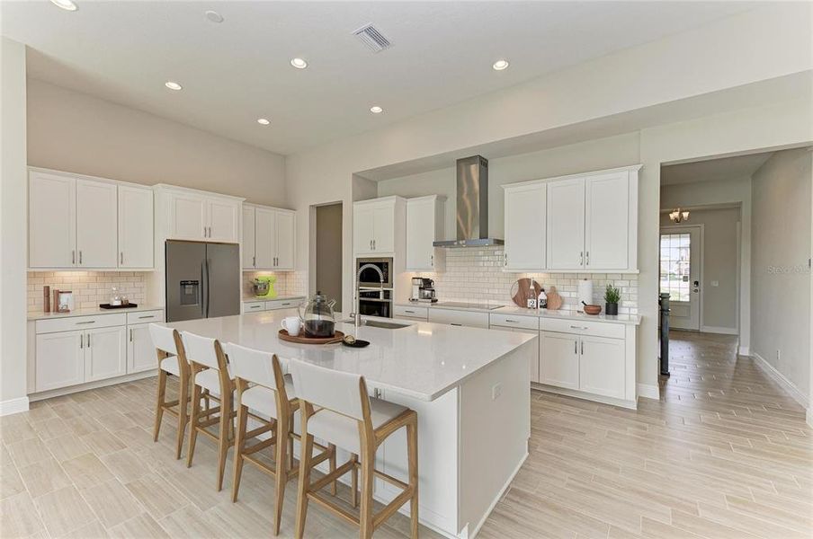 Furnished interior view inside a new home in Mirada, San Antonio (Image 6).