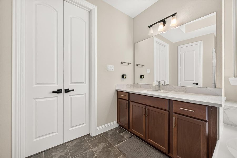Furnished interior view inside a new home in , Katy (Image 32).