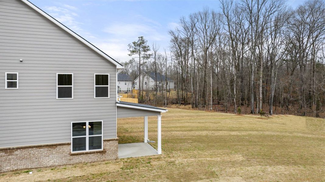 Exterior details and patio area of a home in Wildwood, Covington (Image 3).