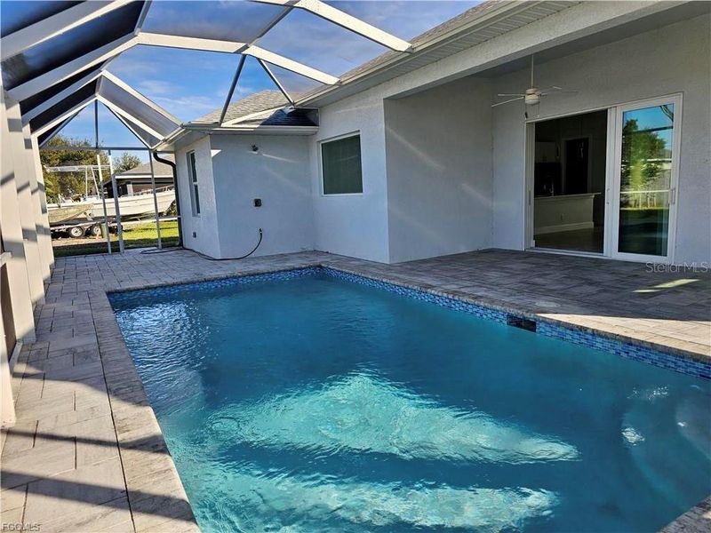 Exterior details and patio area of a home in , Cape Coral (Image 25).