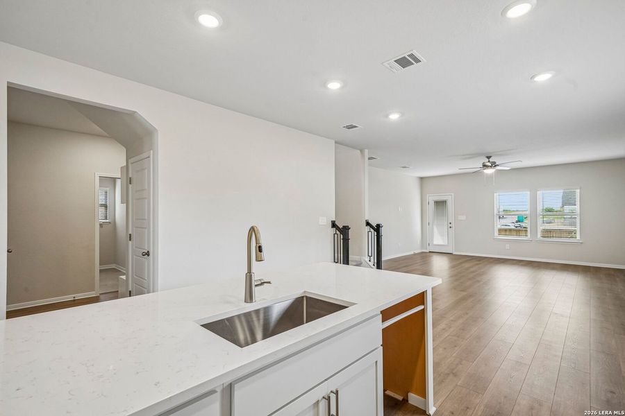 Furnished interior view inside a new home in Arcadia Ridge - Premier Series, San Antonio (Image 8).