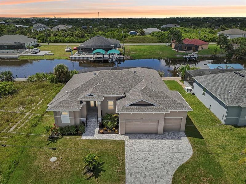 Exterior details and patio area of a home in , Port Charlotte (Image 31). Exterior details and patio area of a home in , Port Charlotte (Image 31).