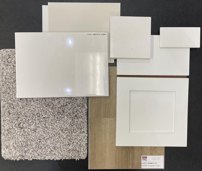 Final Interior Selections for 819 Clear Valley Lane