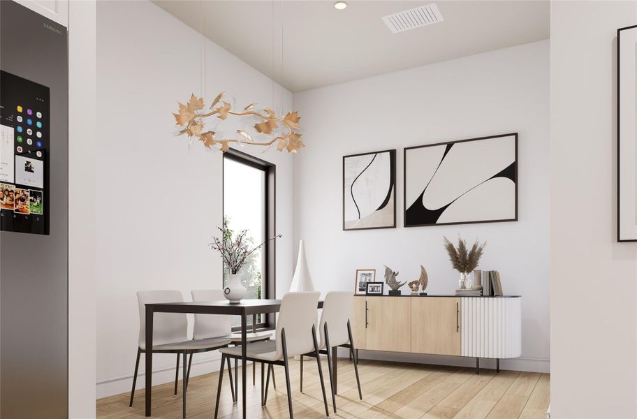 Enjoy meals in your bright and airy dining area! Enjoy meals in your bright and airy dining area!