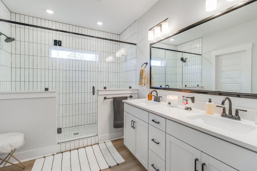 Representative furnished interior of a home built from the Cumberland - Vanguard Collection by Mungo Homes in Porter Ridge, Elgin (Image 9).