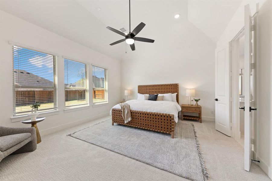 Peaceful and relaxing, this new owner's suite is calling your name!