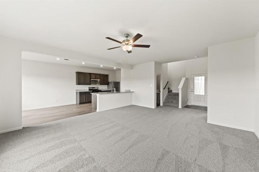 Spacious, unfurnished interior of a new home in Cresson Estates, Cresson (Image 8).