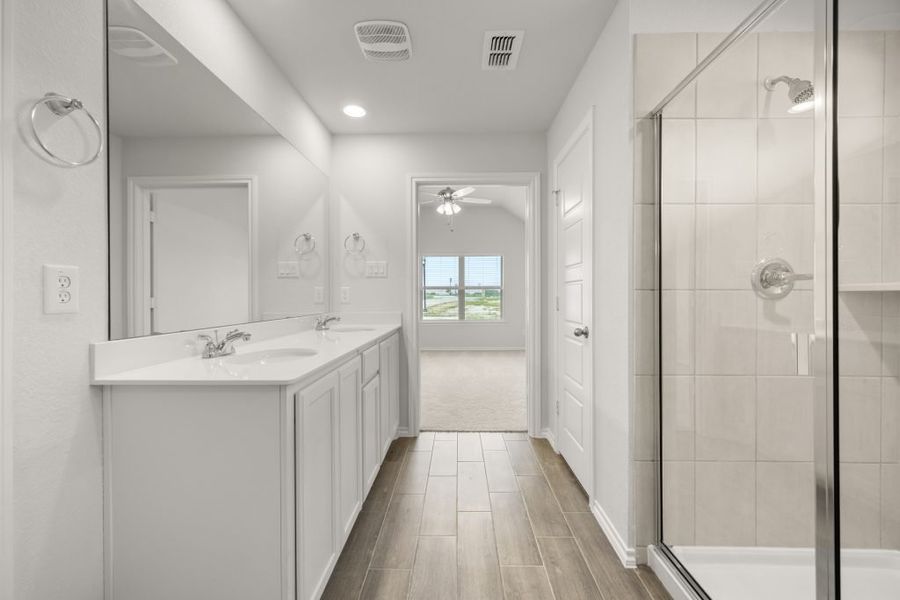 Representative exterior photo of a completed home built from the Jarvis by Impression Homes in Redden Farms, Midlothian, TX (Image 20).