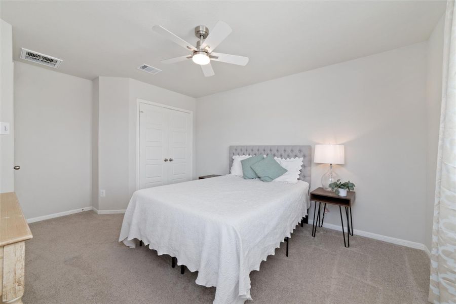 Furnished interior view inside a new home in Rosehill Meadow, Tomball (Image 29). Furnished interior view inside a new home in Rosehill Meadow, Tomball (Image 29).