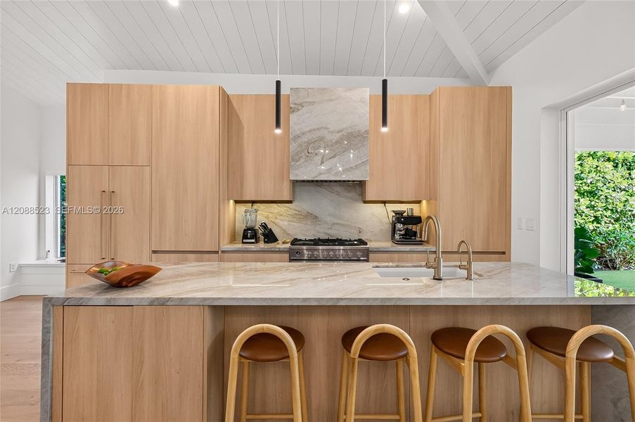 Furnished interior view inside a new home in , Miami (Image 6).
