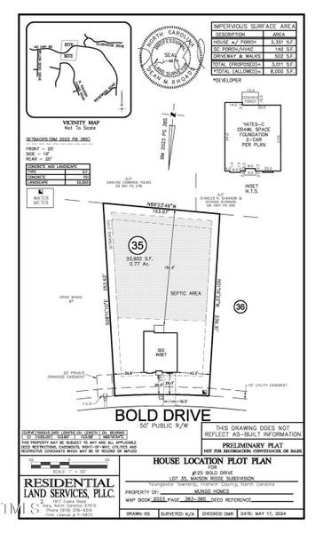 35 MRG Plot Plan