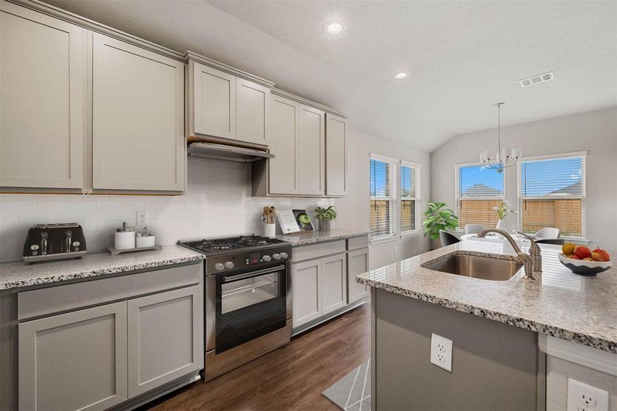 Furnished interior view inside a new home in Rollingbrook Estates, Baytown (Image 11).