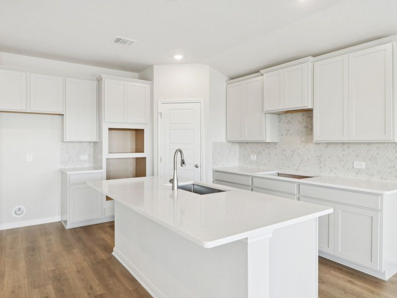 Furnished interior view inside a new home in Fox Falls, Boerne (Image 8).