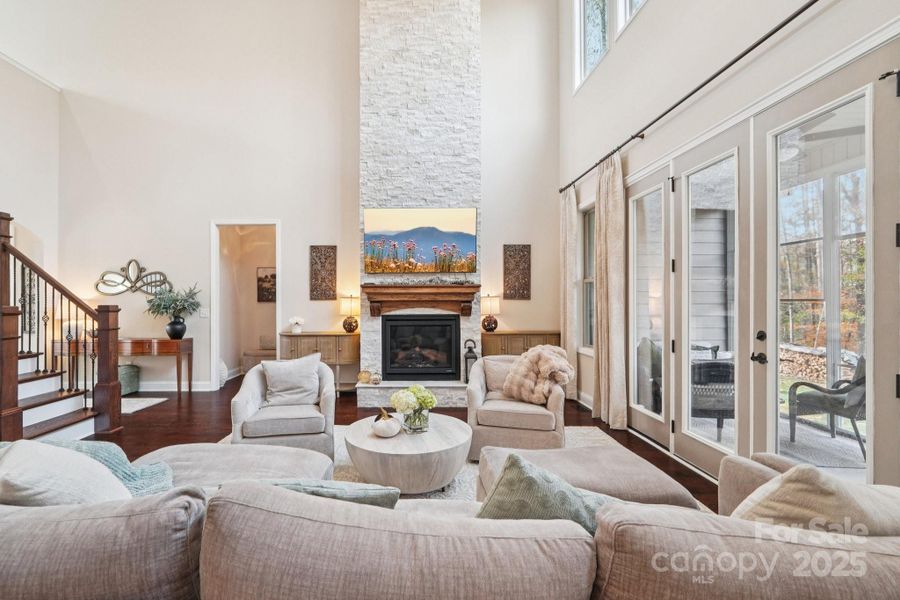 Furnished interior view inside a new home in , Clover (Image 8).