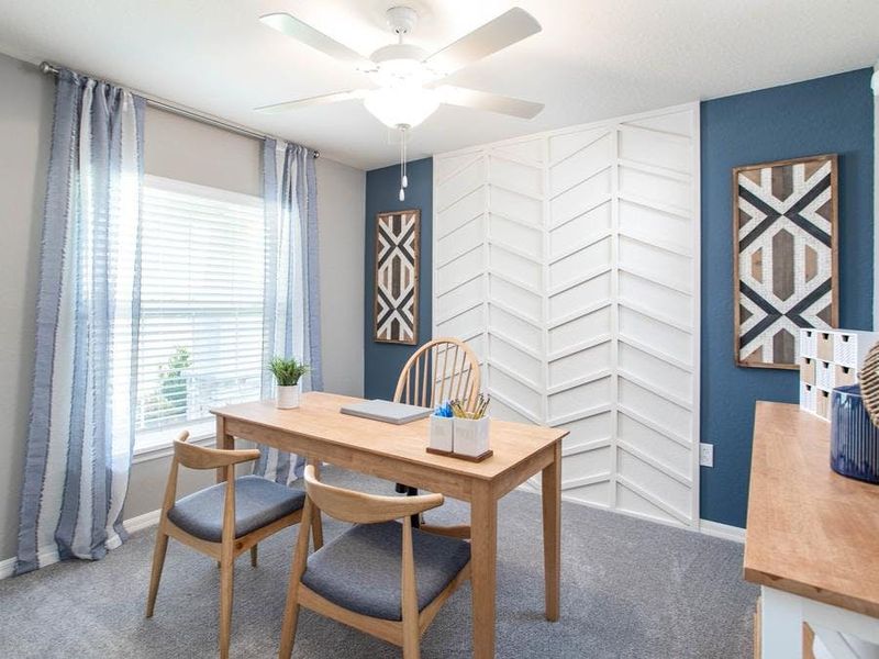 Or, for a flexible-use, such as a home office - Parsyn by Highland Homes