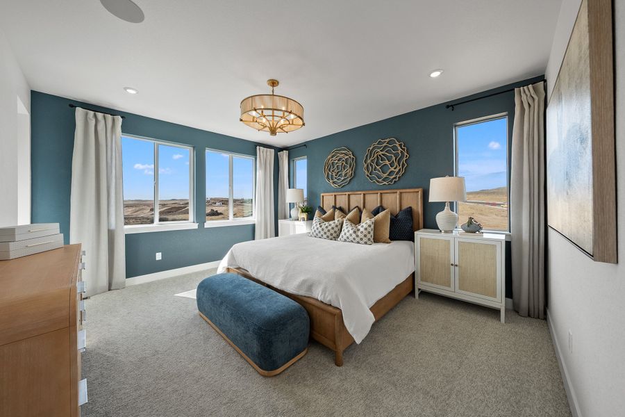 Representative furnished interior of a home built from the 4 by Trumark Homes in Trumark Homes at Tanterra, Parker (Image 23).