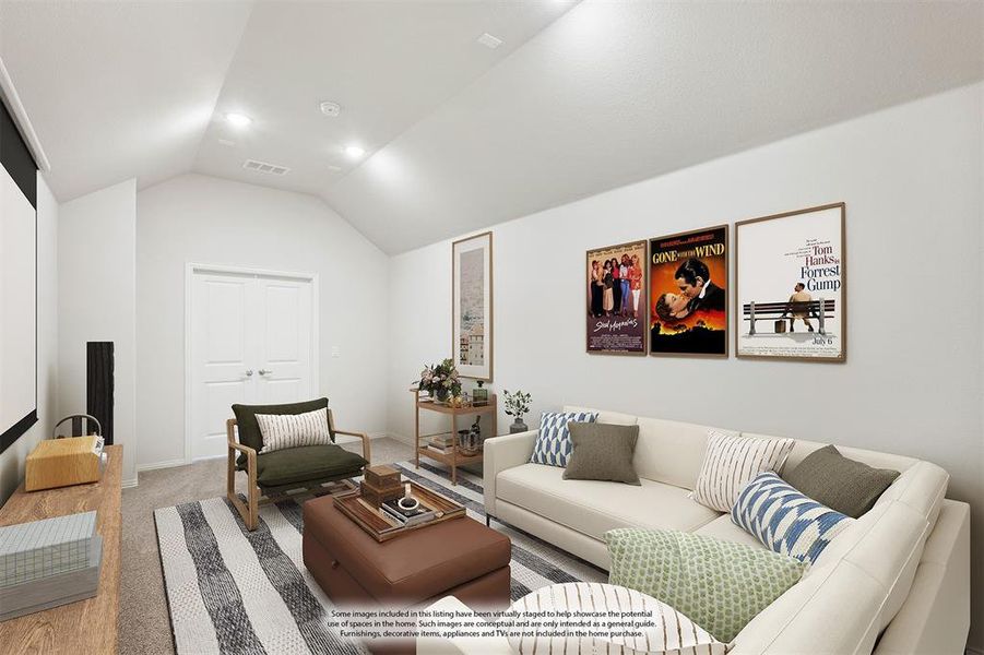 Furnished interior view inside a new home in Liberty, Melissa (Image 16).