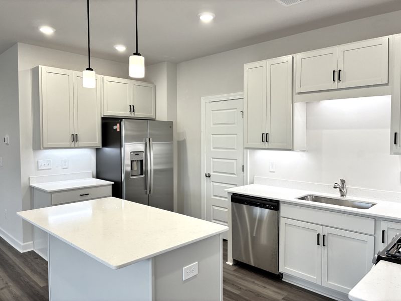 Furnished interior view inside a new home in Reidville Town Center, Reidville (Image 6). Furnished interior view inside a new home in Reidville Town Center, Reidville (Image 6).