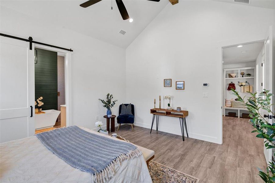 Furnished interior view inside a new home in , Granbury (Image 13).