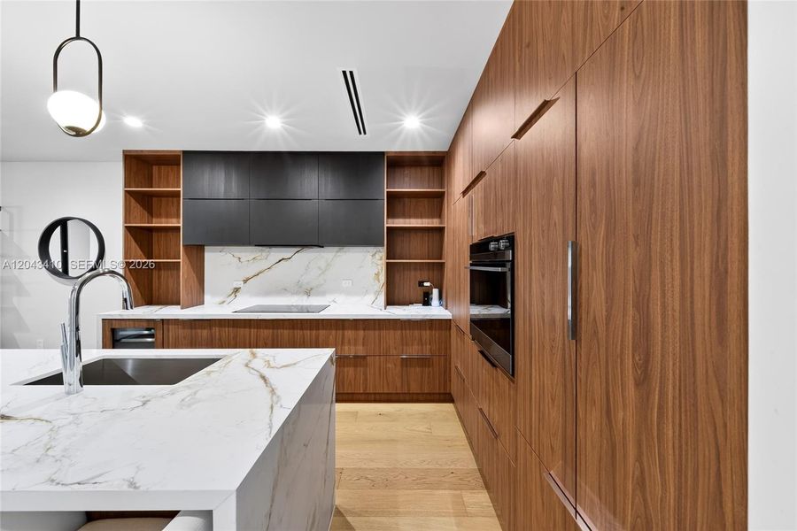 Furnished interior view inside a new home in , Miami (Image 19).