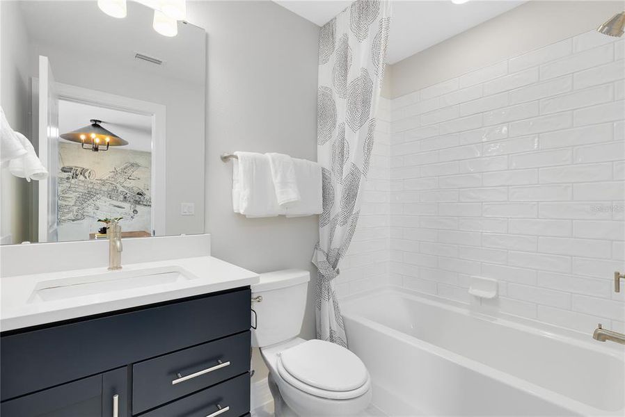 Furnished interior view inside a new home in Bridgewalk, St. Cloud (Image 20).