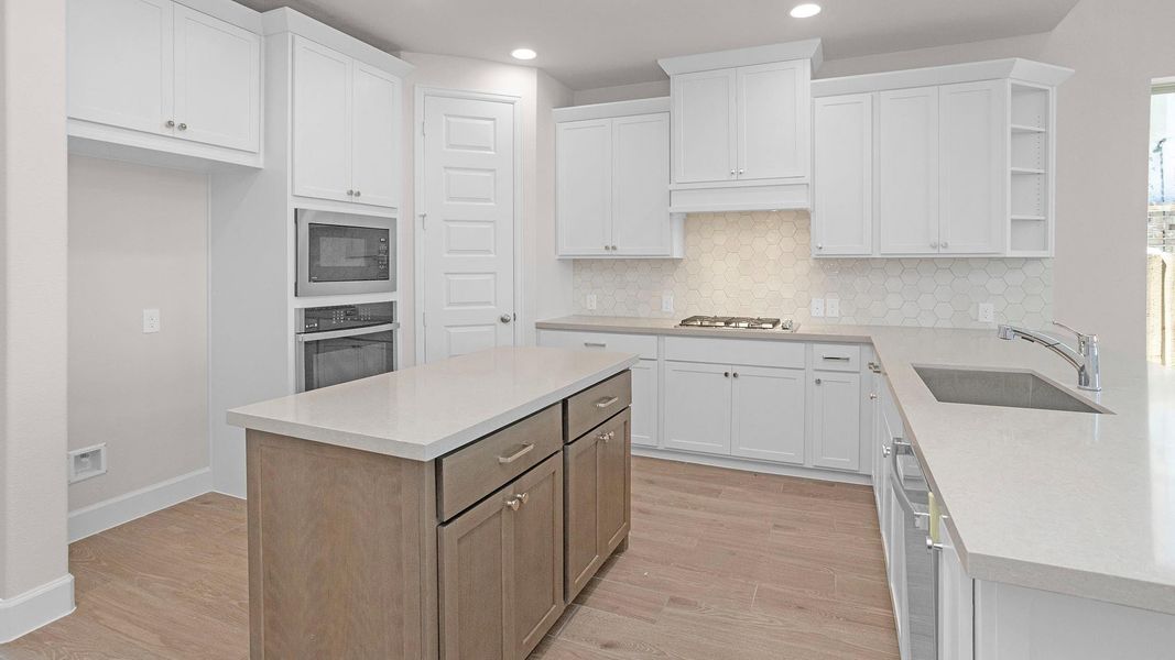 Furnished interior view inside a new home in Marvida 45' - Gated, Cypress (Image 5). Furnished interior view inside a new home in Marvida 45' - Gated, Cypress (Image 5).