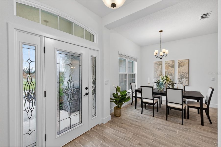 Furnished interior view inside a new home in Hill Country Estates, Dade City (Image 7).
