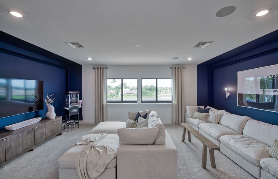 Upstairs loft - perfect for family nights