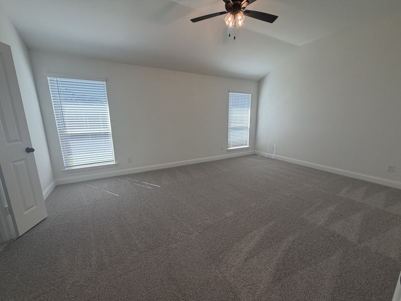 Spacious, unfurnished interior of a new home in Craftsman's Corner, Cleburne (Image 17). Spacious, unfurnished interior of a new home in Craftsman's Corner, Cleburne (Image 17).