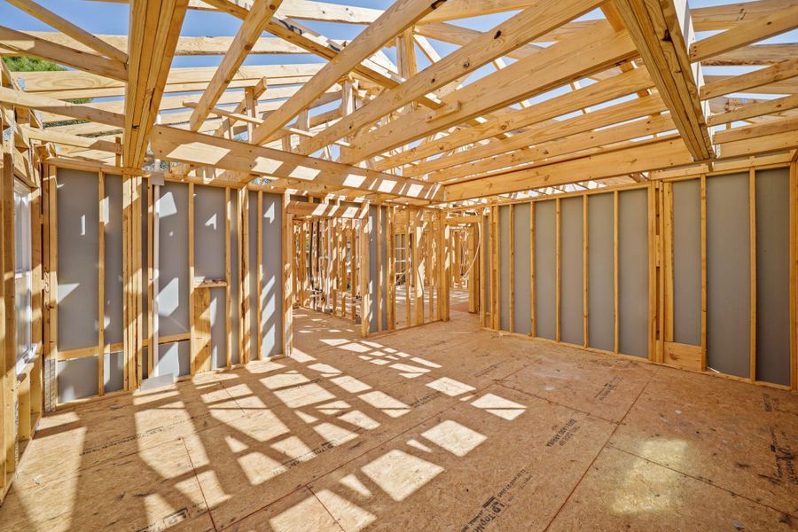second floor primary bedroom