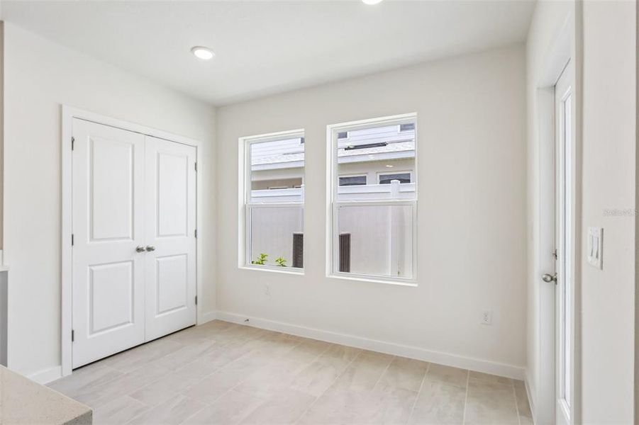 Spacious, unfurnished interior of a new home in Cyrene at Harmony, St. Cloud (Image 23). Spacious, unfurnished interior of a new home in Cyrene at Harmony, St. Cloud (Image 23).