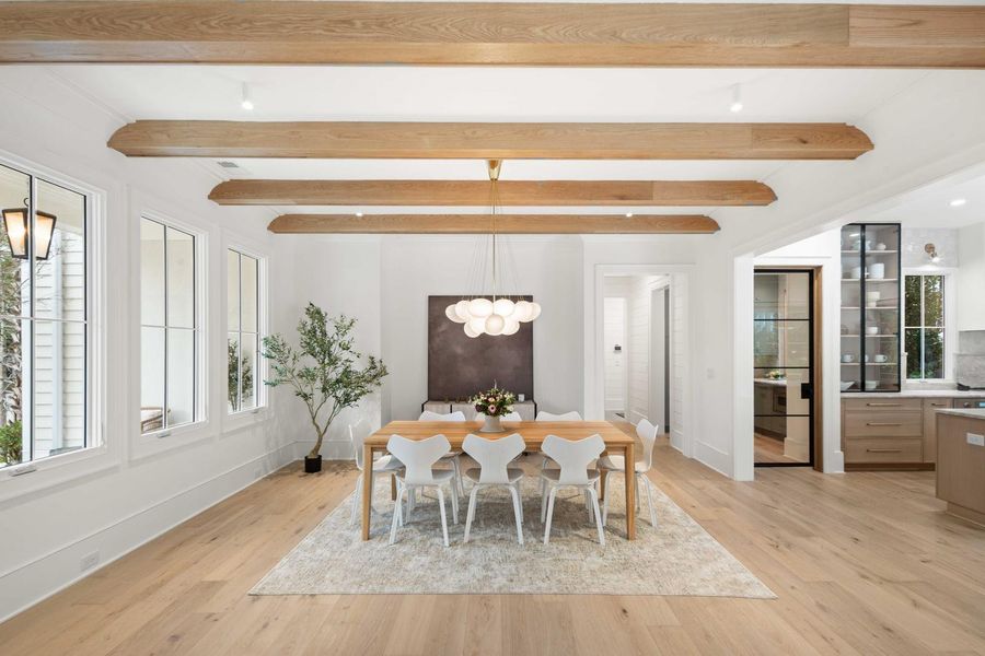 Furnished interior view inside a new home in , Mount Pleasant (Image 10).