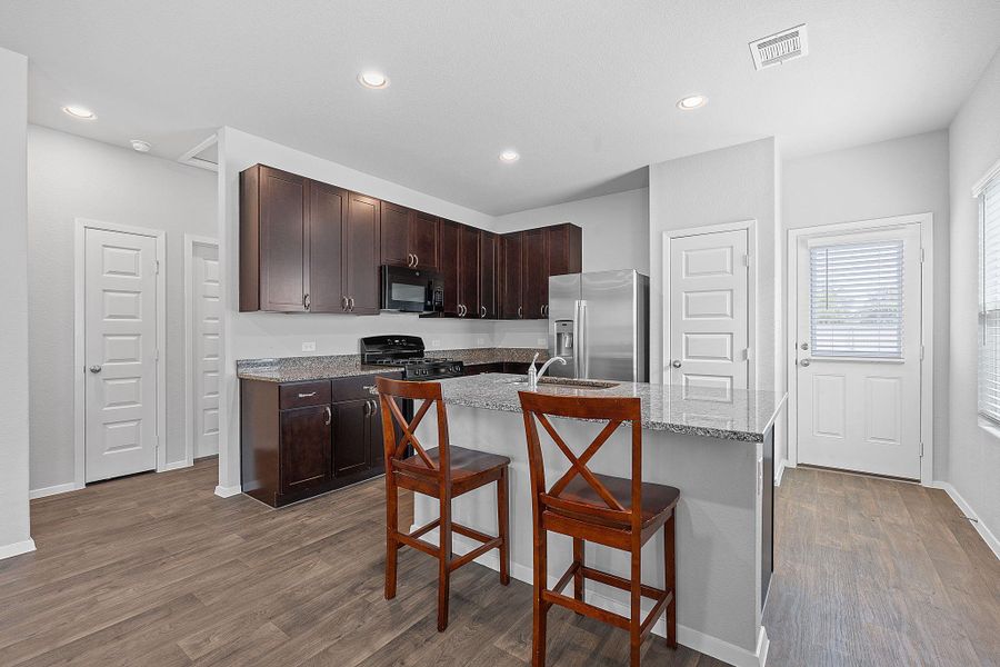 Furnished interior view inside a new home in Harvest Ridge, Elgin (Image 4).