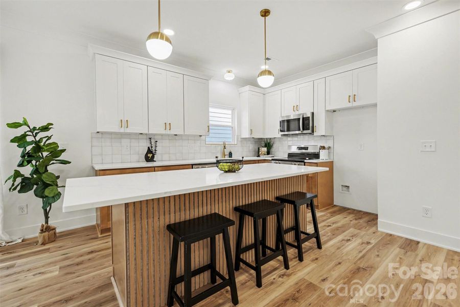 Furnished interior view inside a new home in , Charlotte (Image 6).