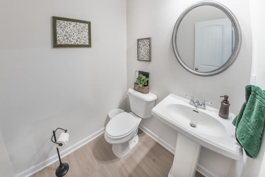 Furnished interior view inside a new home in Ellison Square, Sugar Hill (Image 15).