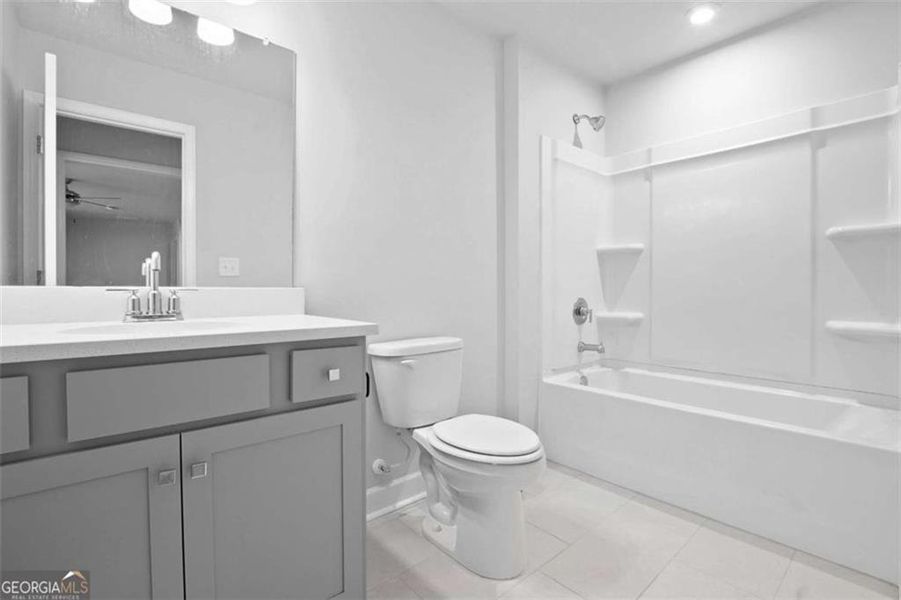 Furnished interior view inside a new home in , McDonough (Image 7).