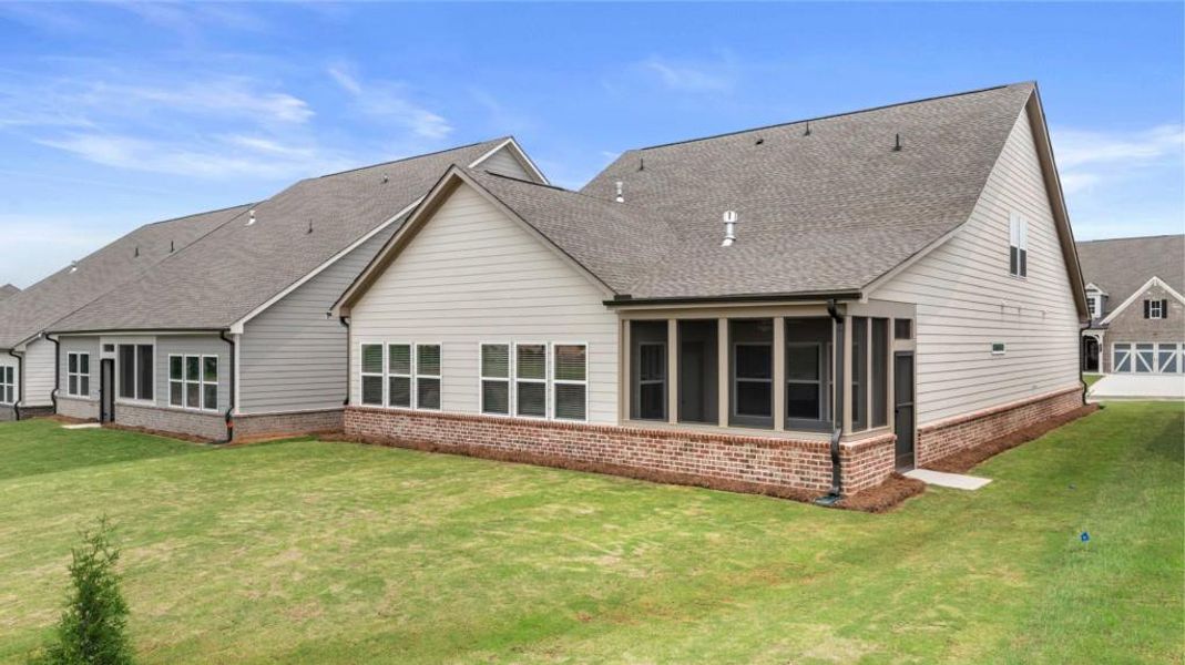 Exterior details of a home in The Court at Gainesville Township, Gainesville (Image 6).